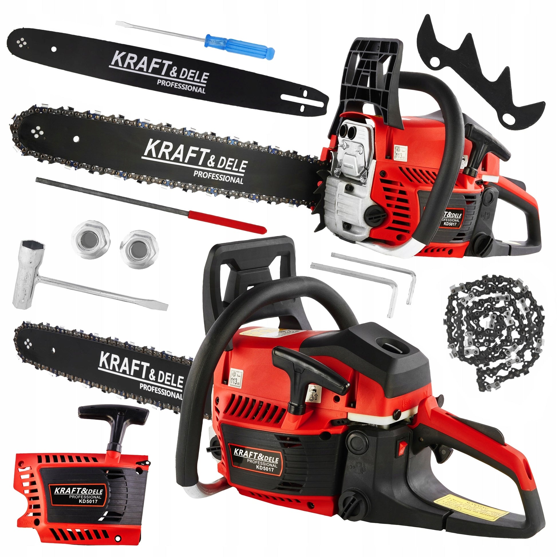 Benzininis grandininis pjūklas 5.9 AG 45 cm³ KRAFT&DELE KD5017