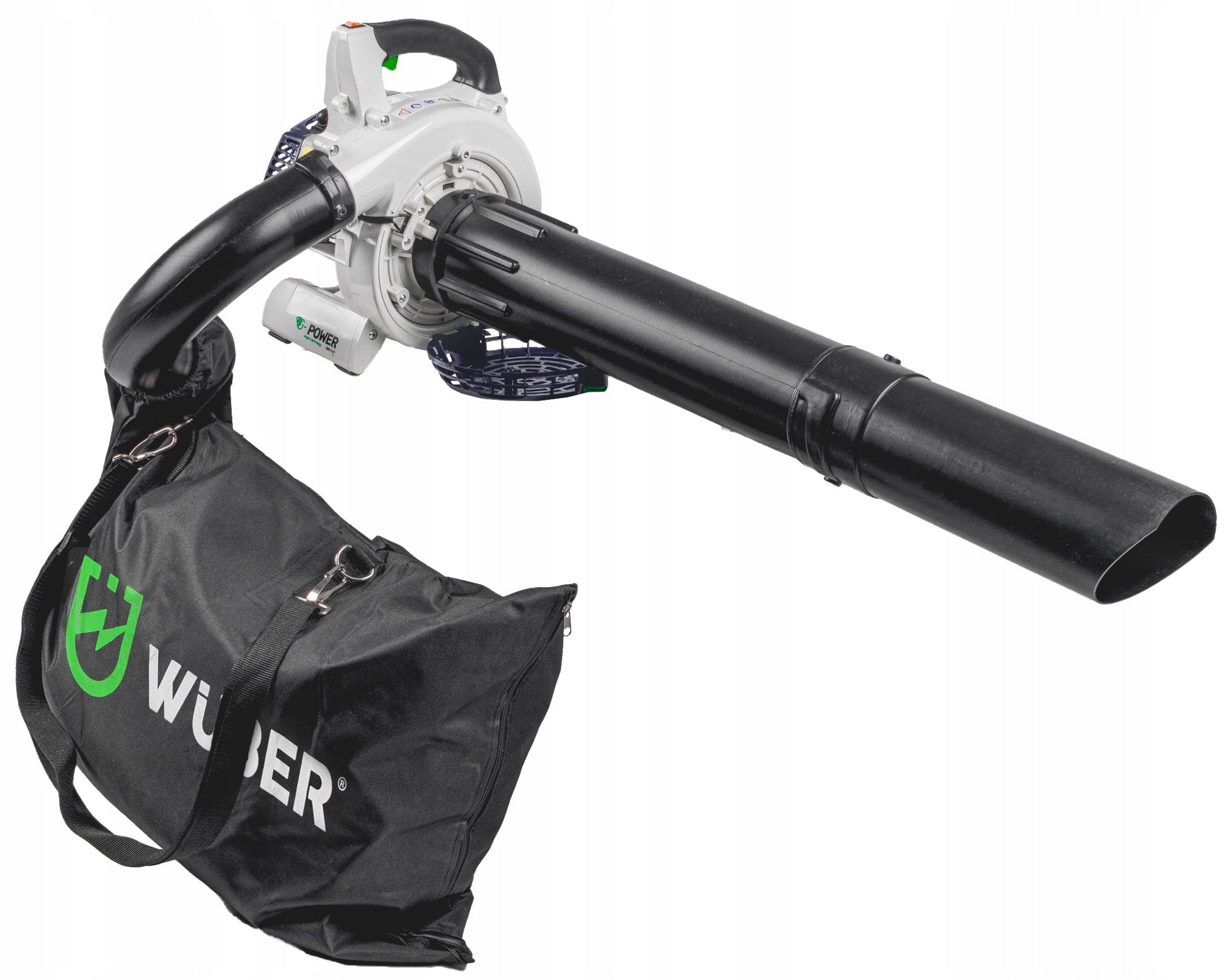 Benzininis lapų pūstuvas/trauktuvas WUBER 1600W su 50l krepšiu