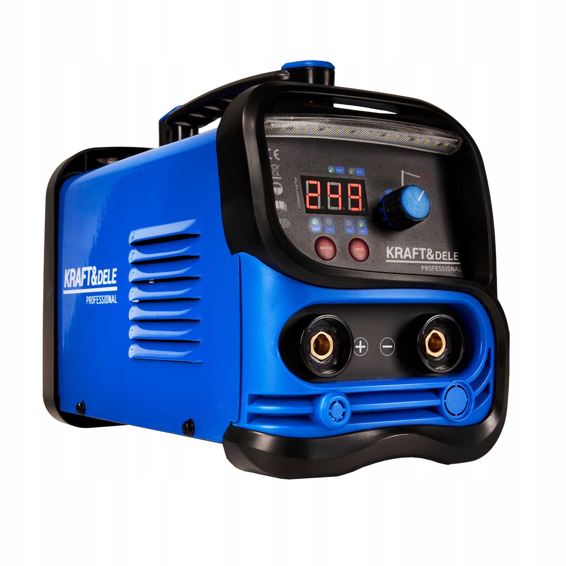 Inverterinis suvirinimo aparatas KRAFT&DELE KD1880 – 350A 3IN1 MMA, LIFT TIG, IGBT