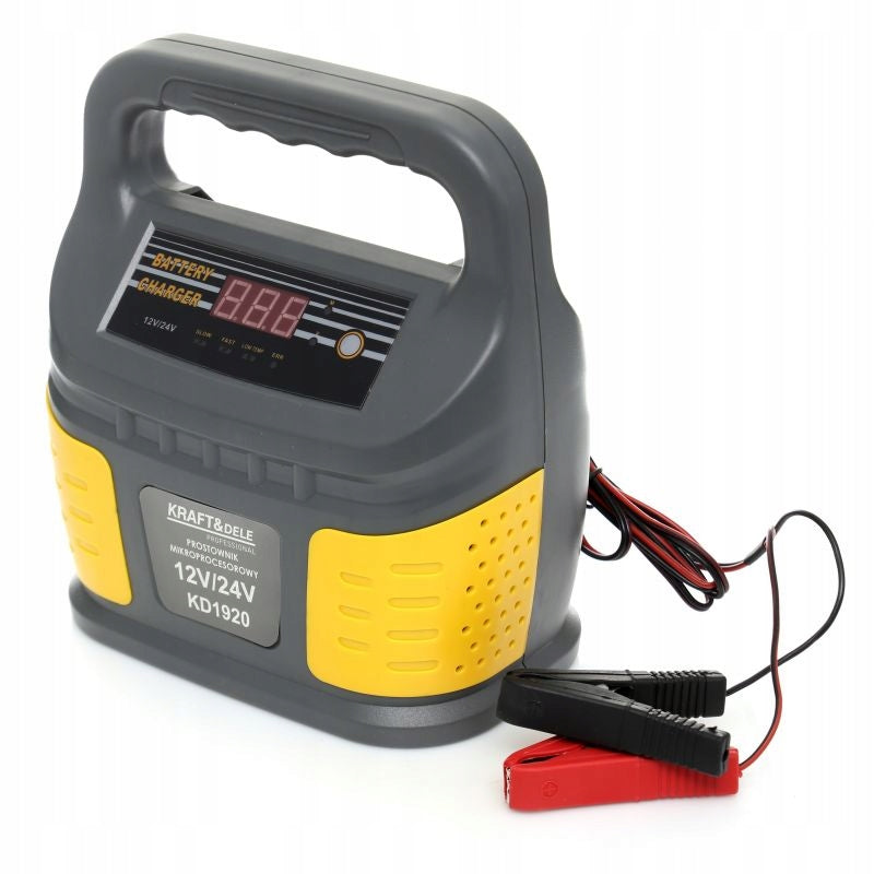 Mikroprocesorinis akumuliatorių pakrovėjas 12V/24V Kraft Dele KD1920 60-200Ah
