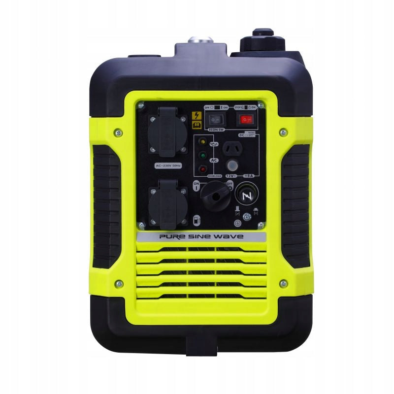 Nešiojamas inverterinis generatorius KRAFT&DELE KD133 1900W, 2x230V, 12V