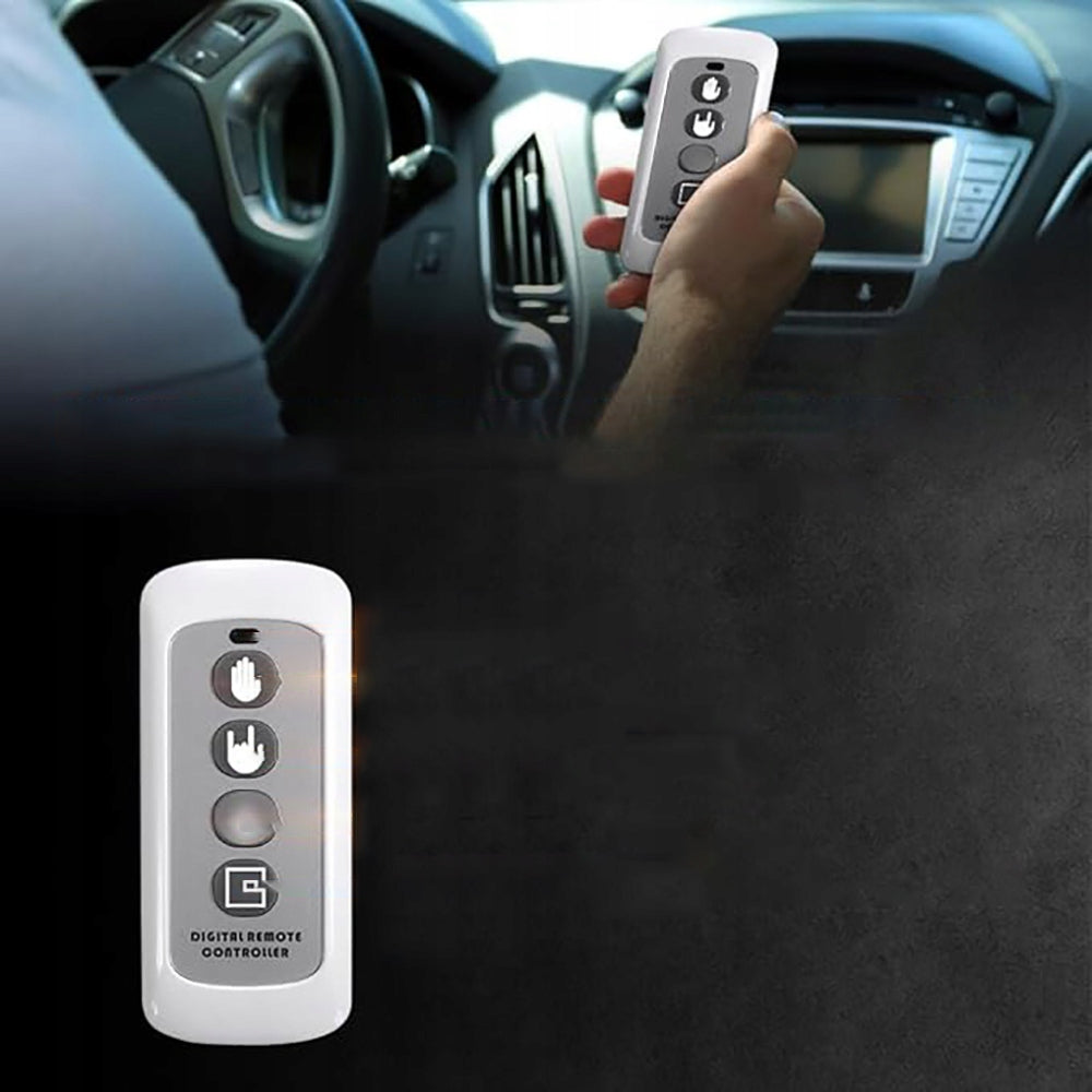 LED rankos gestų indikatorius automobiliui su nuotolinio valdymo pultu