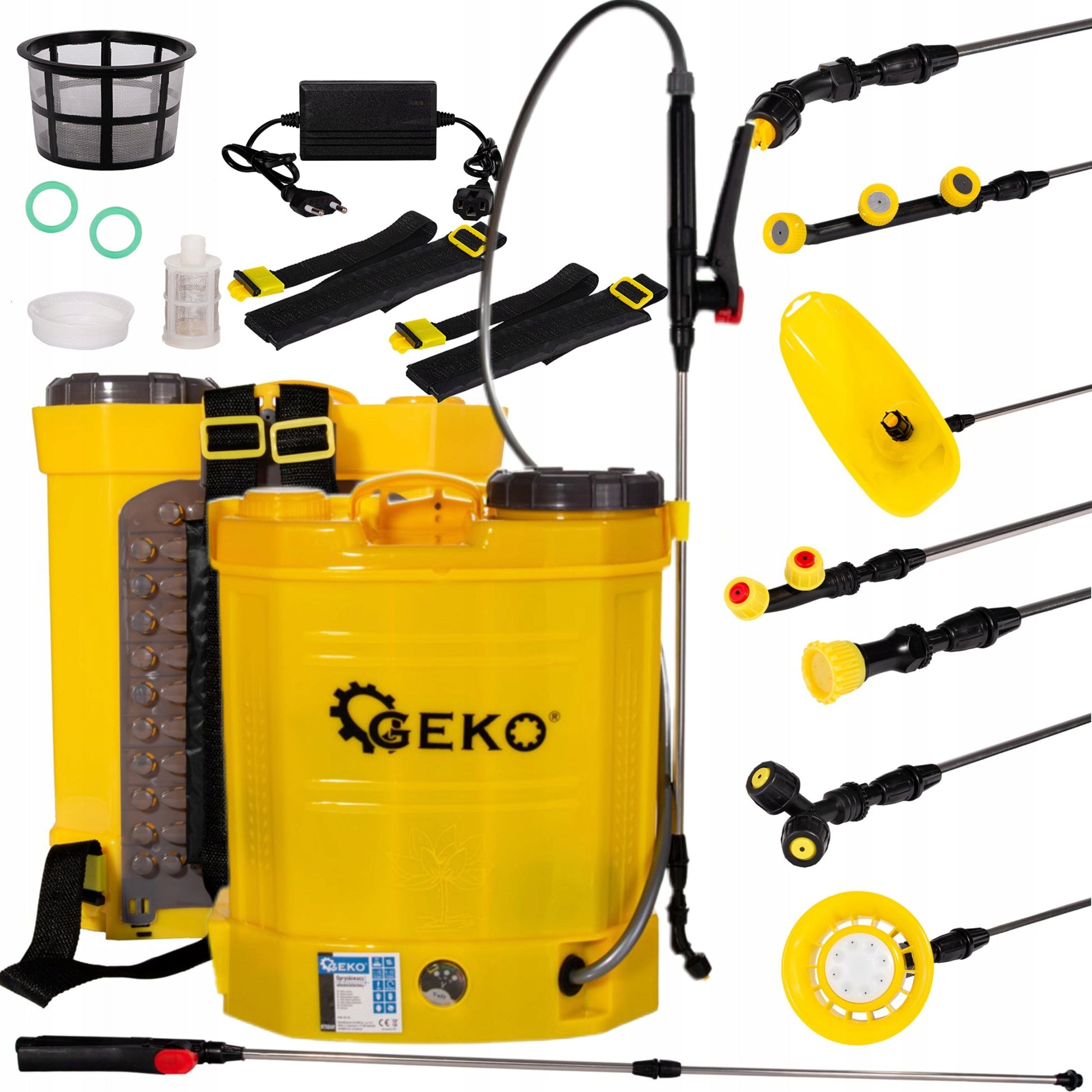 Belaidis elektrinis 12L purkštuvas GEKO G73249