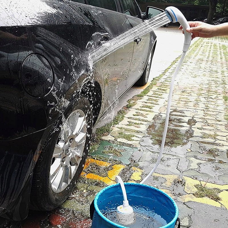 Turistinė, kelioninė, sodo dušo elektrinė sistema Gotel 20 l