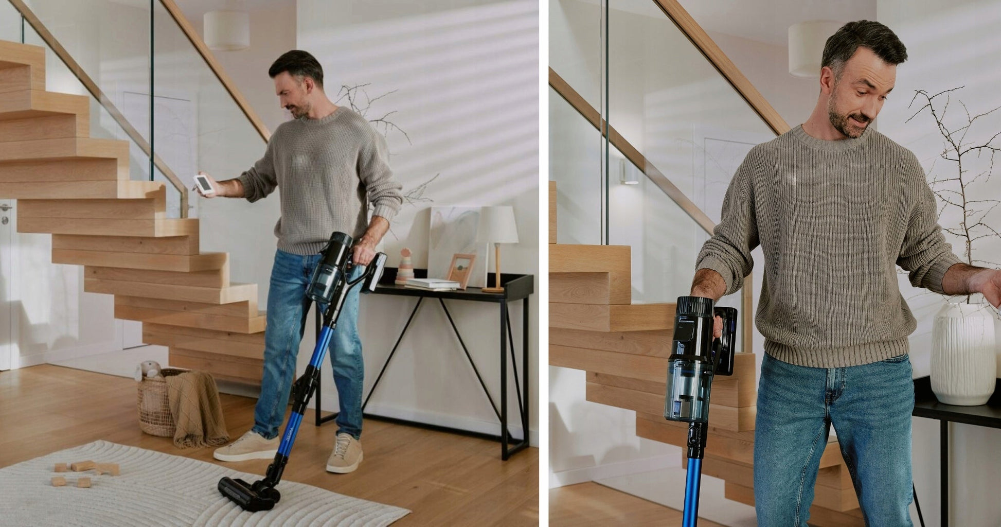 Rankinis - vertikalus dulkių siurblys Zeegma Zonder Klaar
