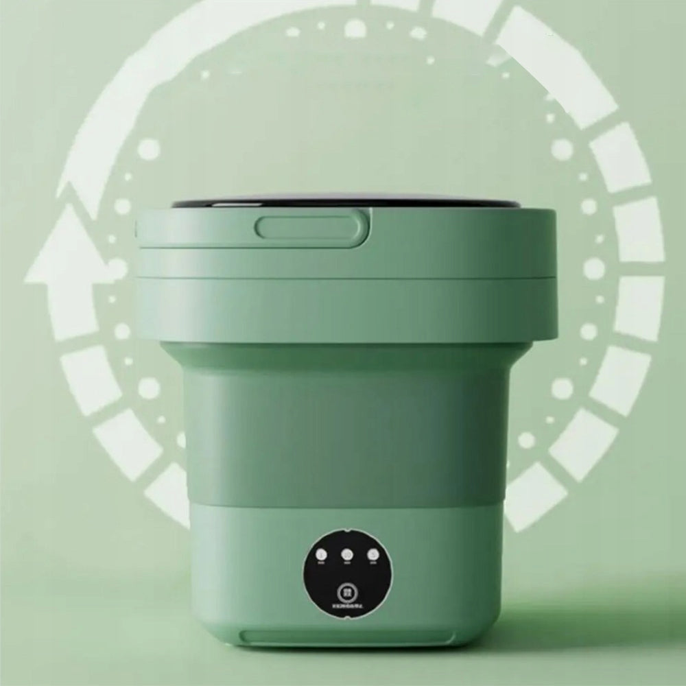 Sulankstoma mini skalbyklė 6,5L – nešiojama, automatinė, puikiai tinka kelionėms