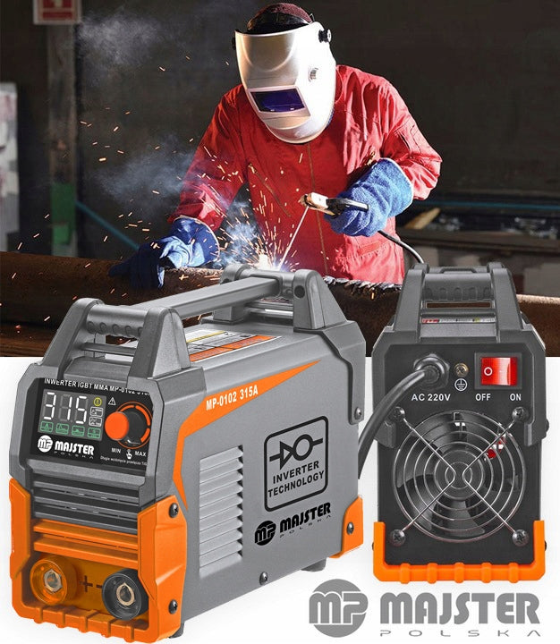 Inverterinis Suvirinimo Aparatas MMA TIG 315A Majster MP-0102 (2025 m. modelis)