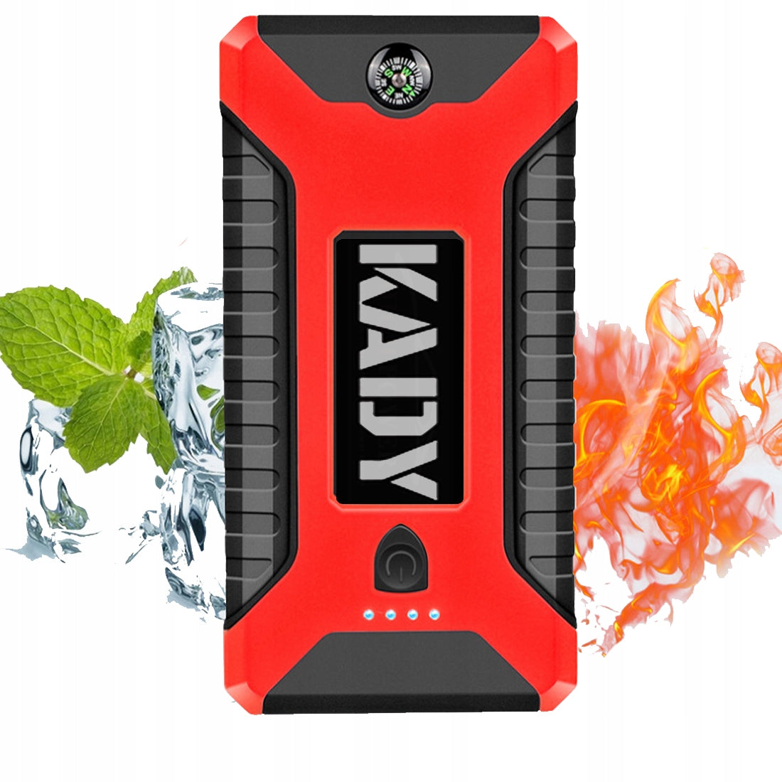 Variklio užvedimo įrenginys su Powerbank ir žibintuvėliu KADY
