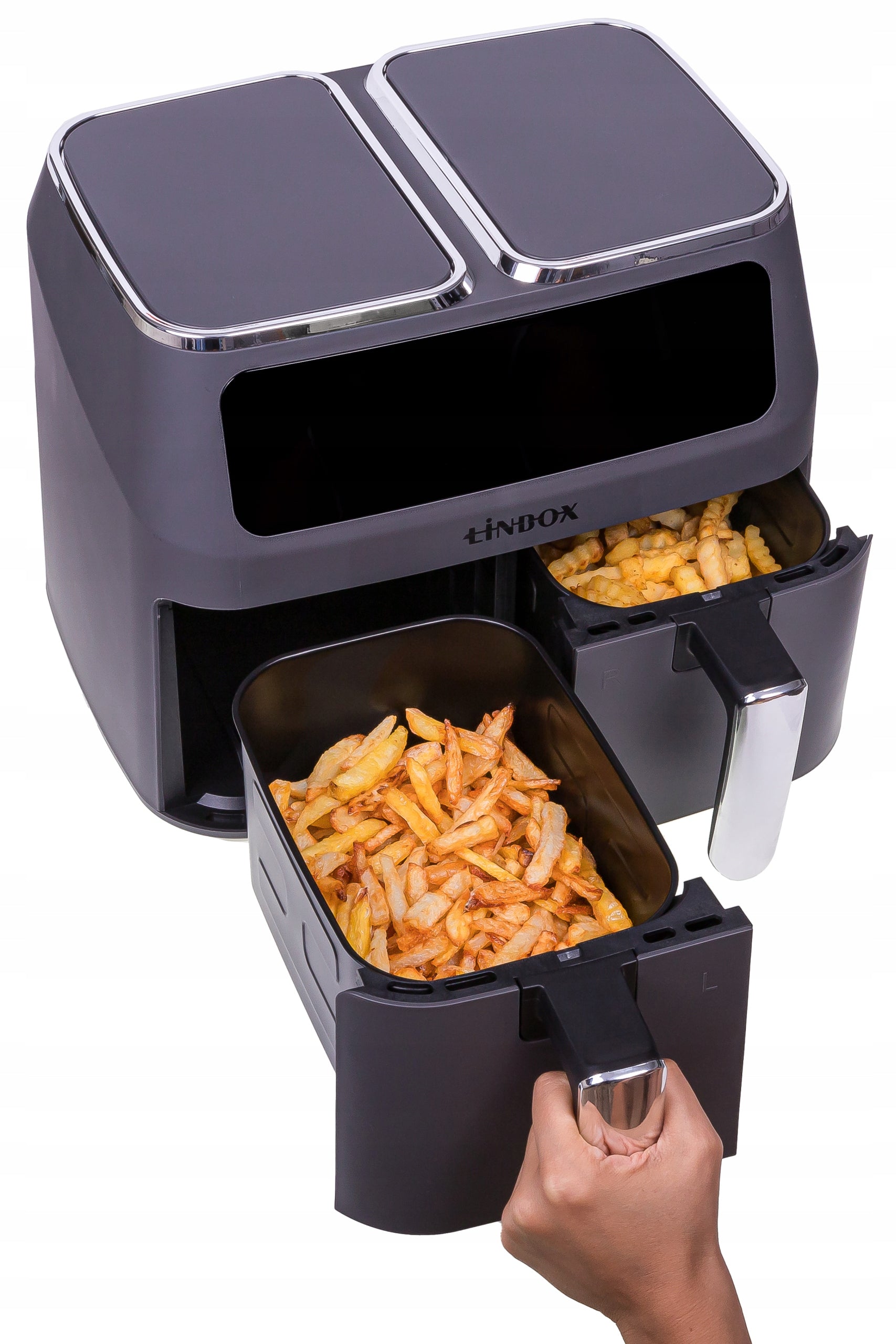 Karšto oro gruzdintuvė 8 l Linbox AIR FRYER 4/4