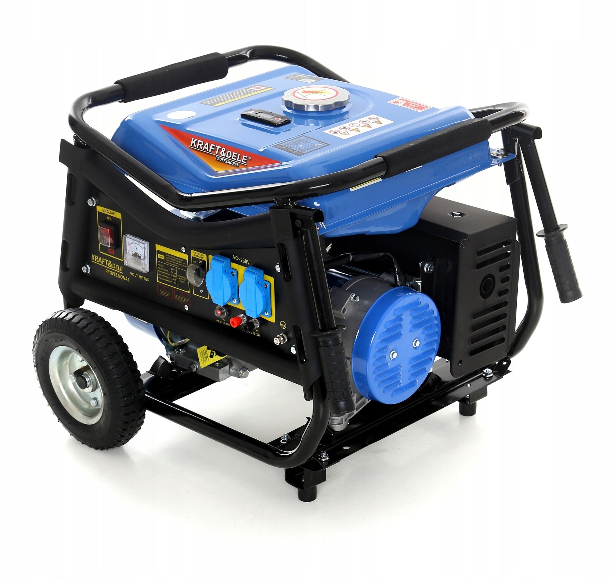 Vienfazis generatorius KRAFT&DELE KD142 – 3000W su ratais