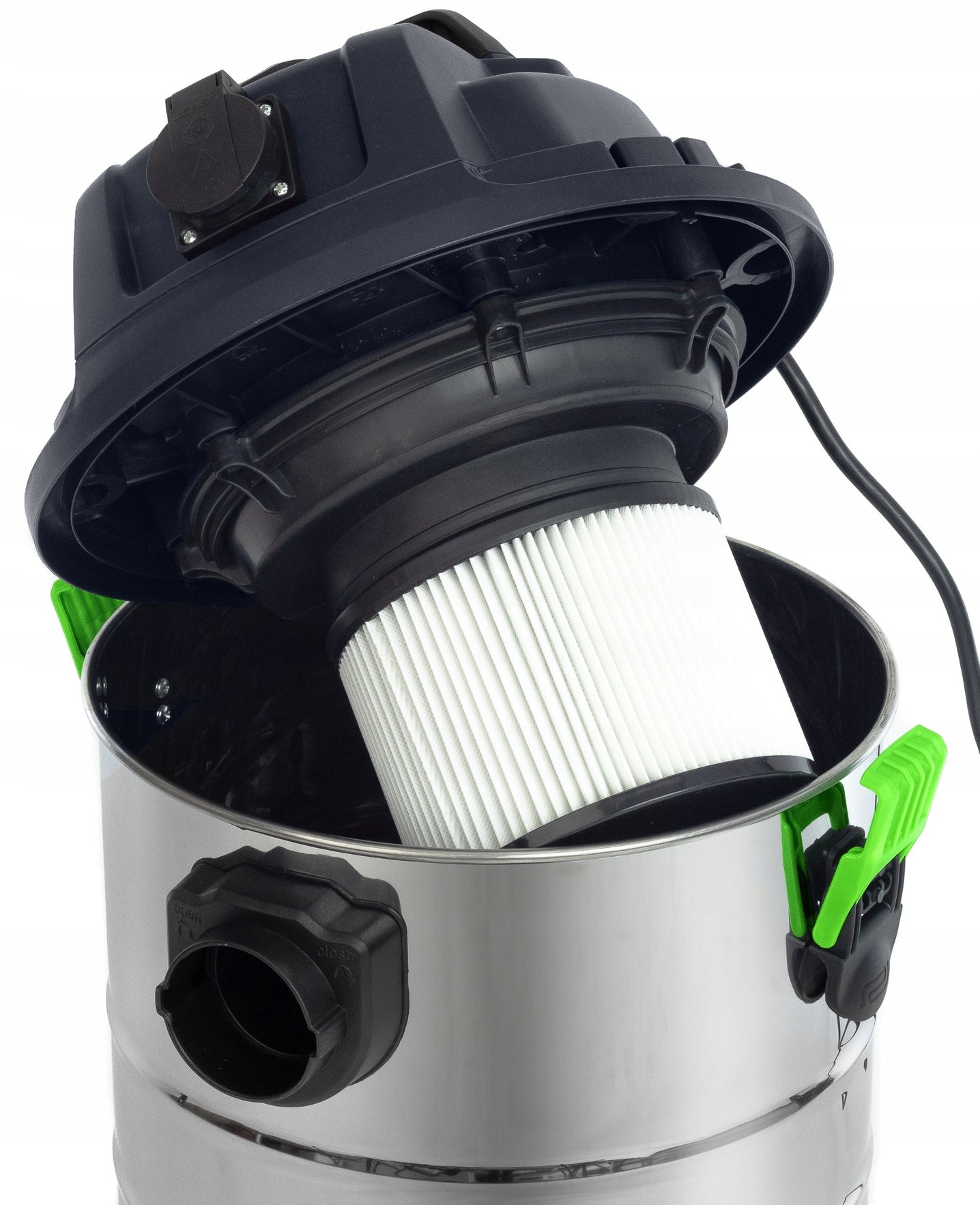 Pramoninis dirbtuvių dulkių siurblys WUBER 2200W