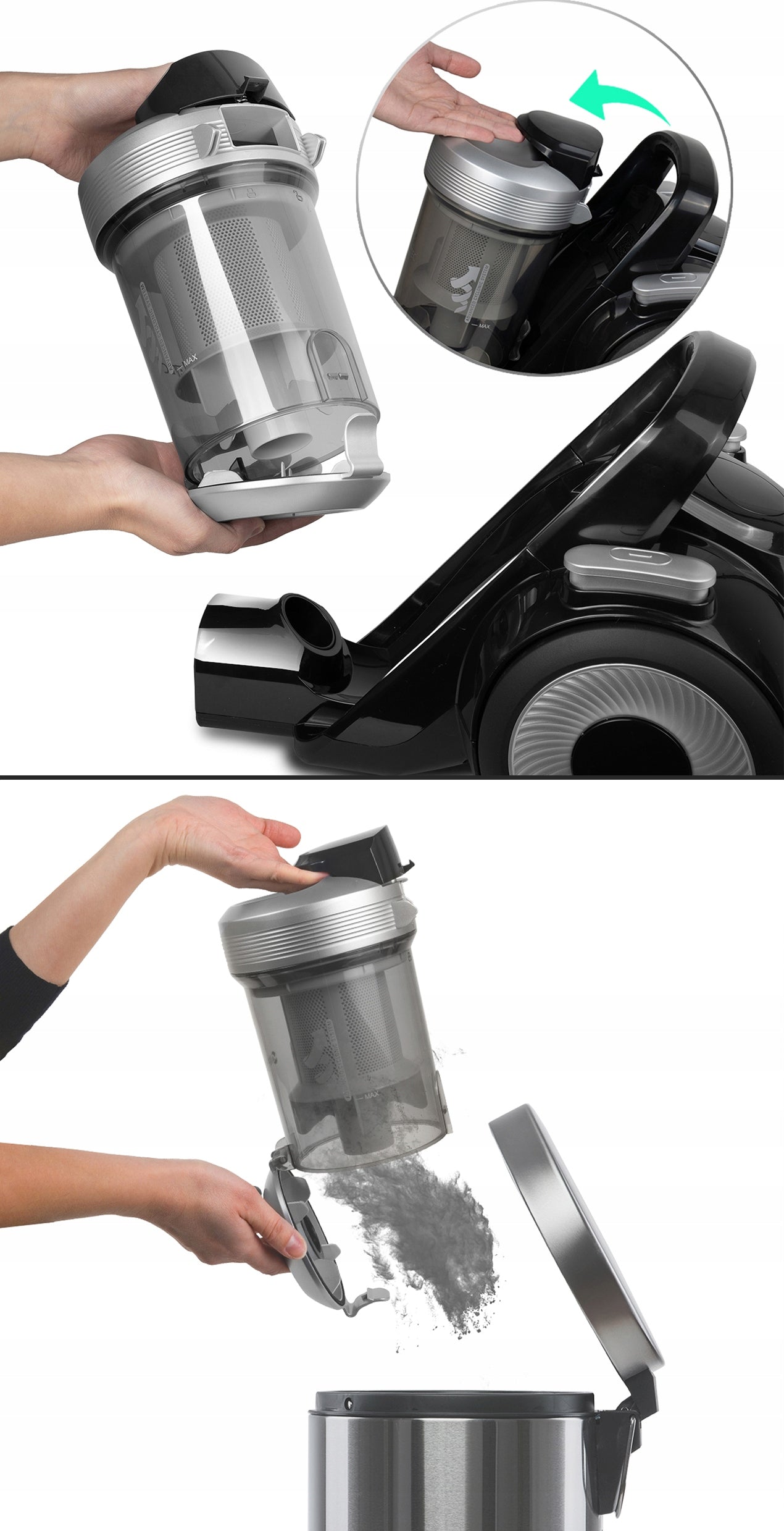 Cikloninis dulkių siurblys MalTec Turbo Cyclone PRO-4000W