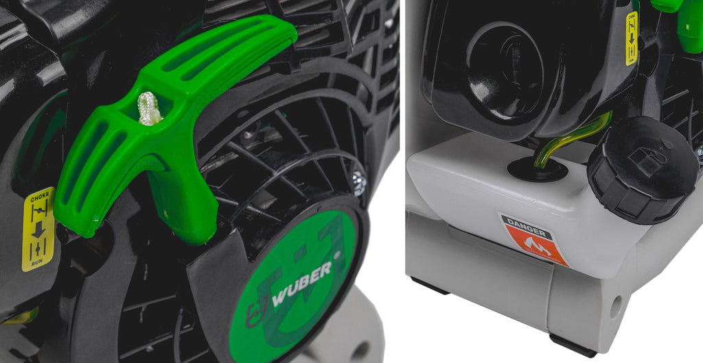 Benzininis lapų pūstuvas/trauktuvas WUBER 1600W su 50l krepšiu