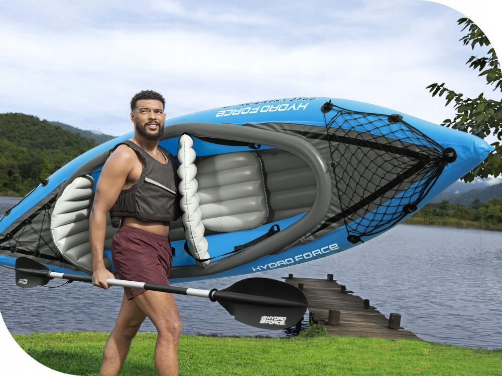 Pripučiama dvivietė baidarė – Bestway Cove Champion X2 (Modelis 2025)