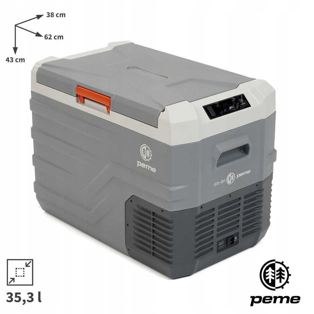 Kompresorinis turistinis šaldytuvas/šaldiklis 35,3 L 12/24/230v PEME Quest 40 Adventure