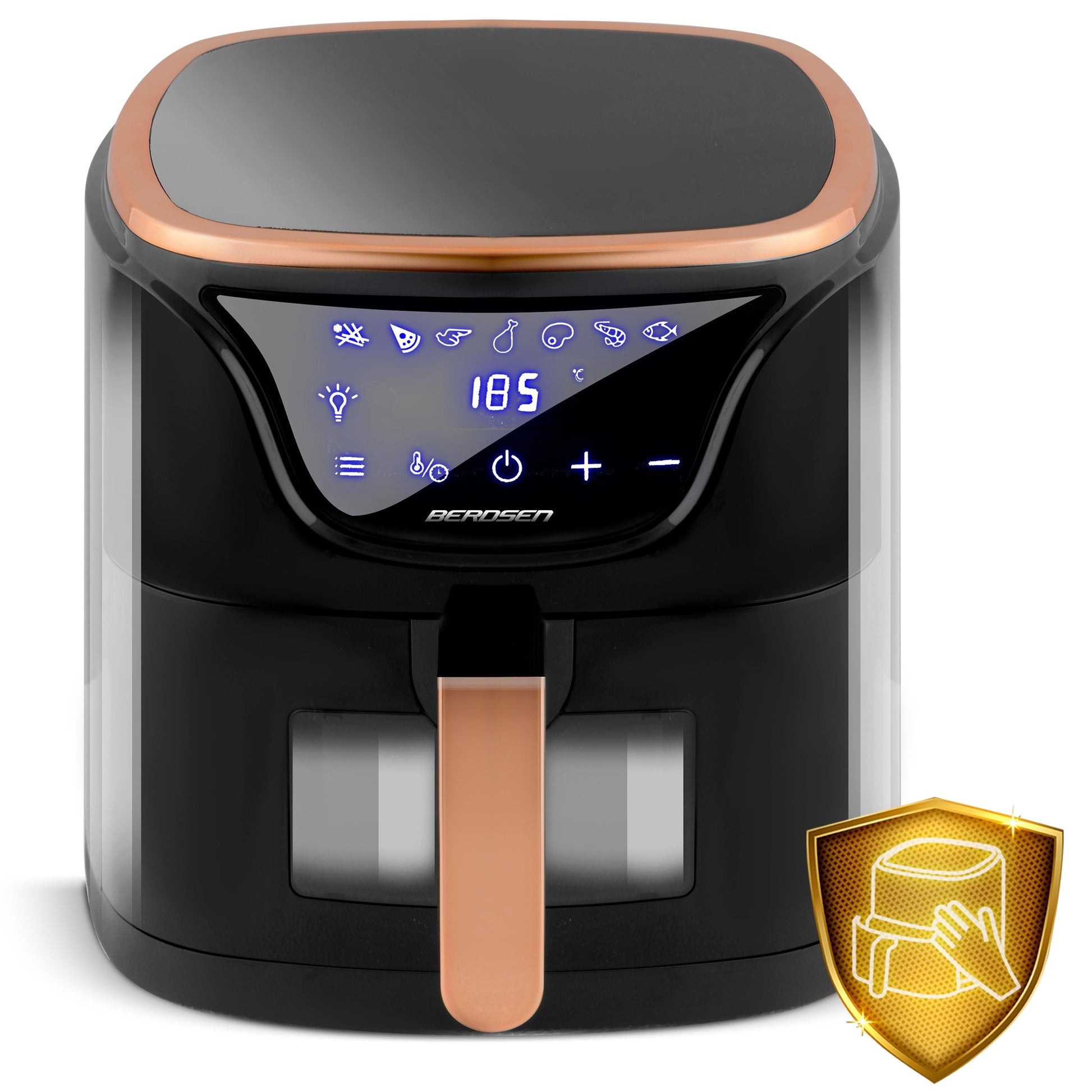Karšto oro gruzdintuvė 5 l 1500w Berdsen
