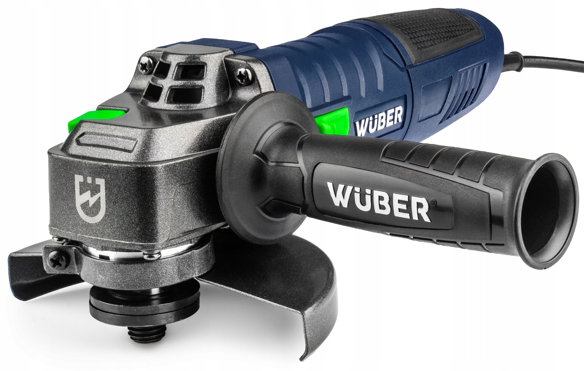 Kampinis šlifuoklis Wuber 125mm 1500w + 10 pjovimo diskų