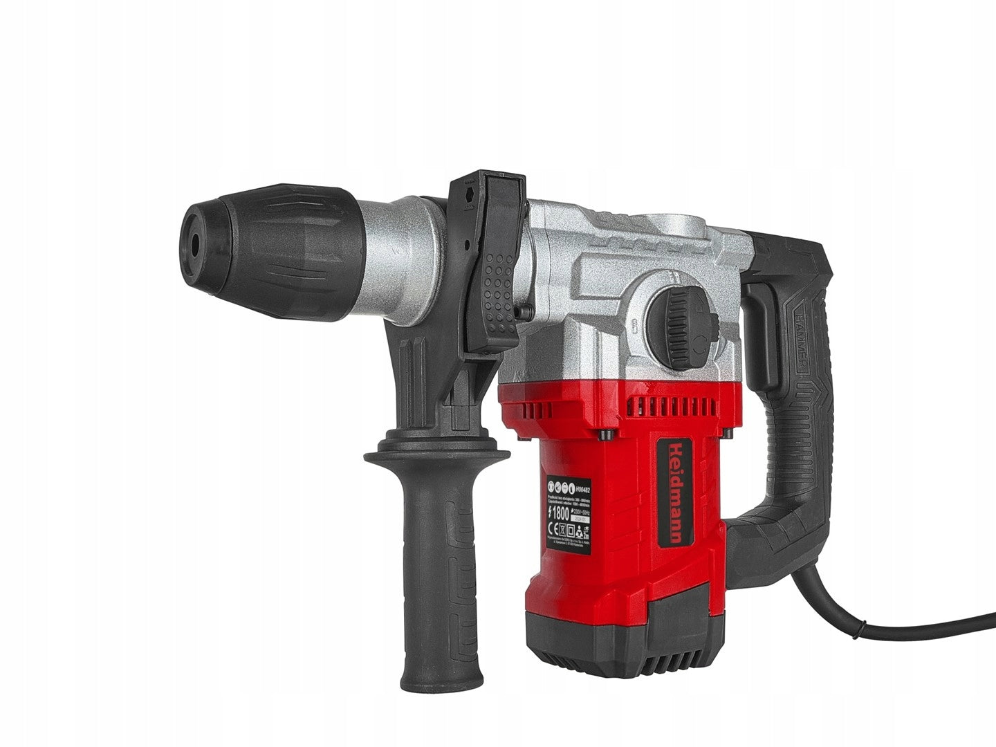 Elektrinis kaltas - parforatorius Heidmann 1800W SDS Plus Hammer Drill