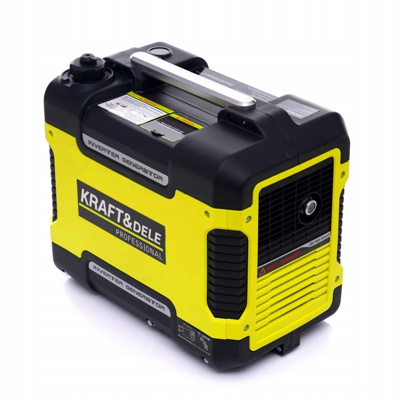 Nešiojamas inverterinis generatorius KRAFT&DELE KD133 1900W, 2x230V, 12V