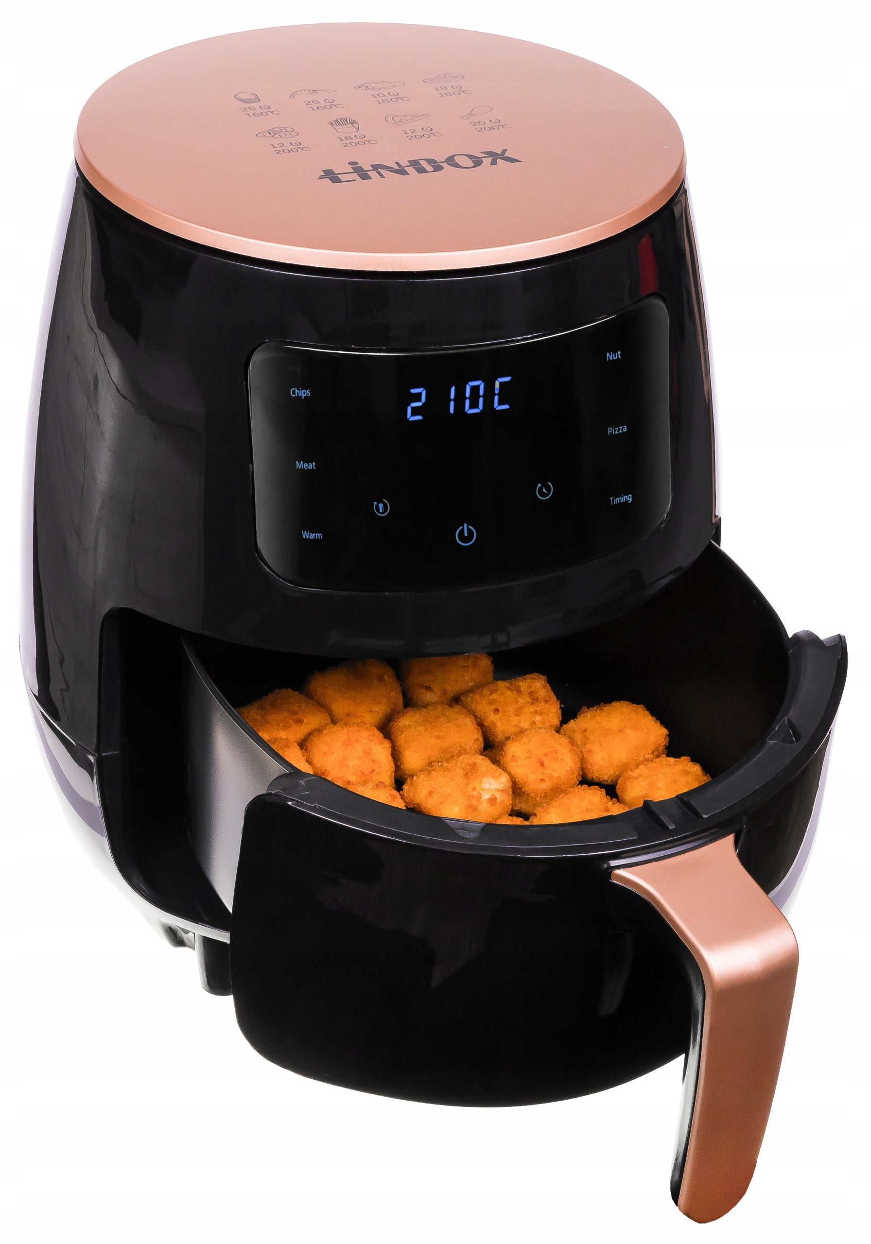 Karšto oro gruzdintuvė 4.5 l Linbox 4502