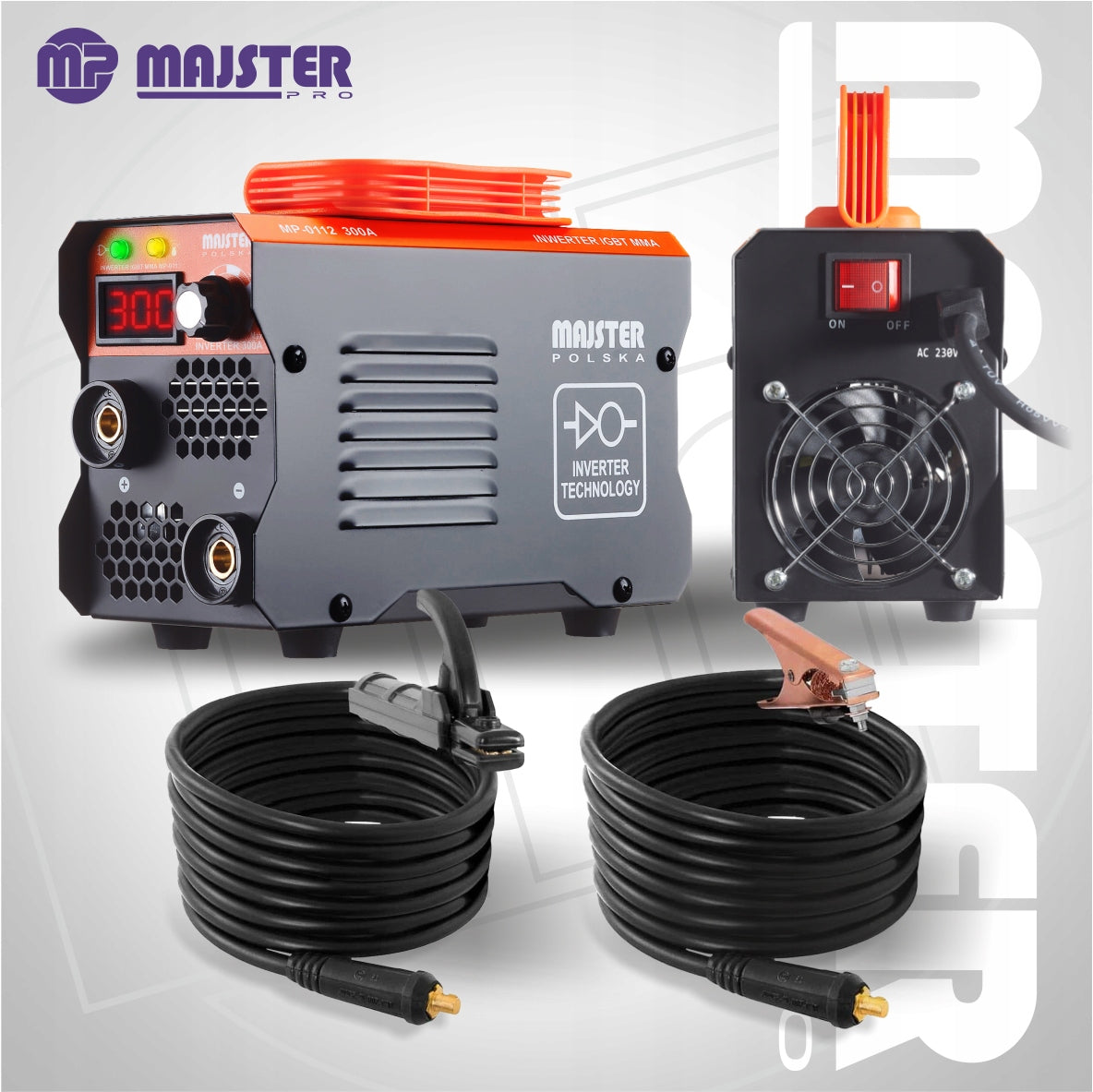 MMA TIG IGBT LCD inverter welder Majster Poland MP0112