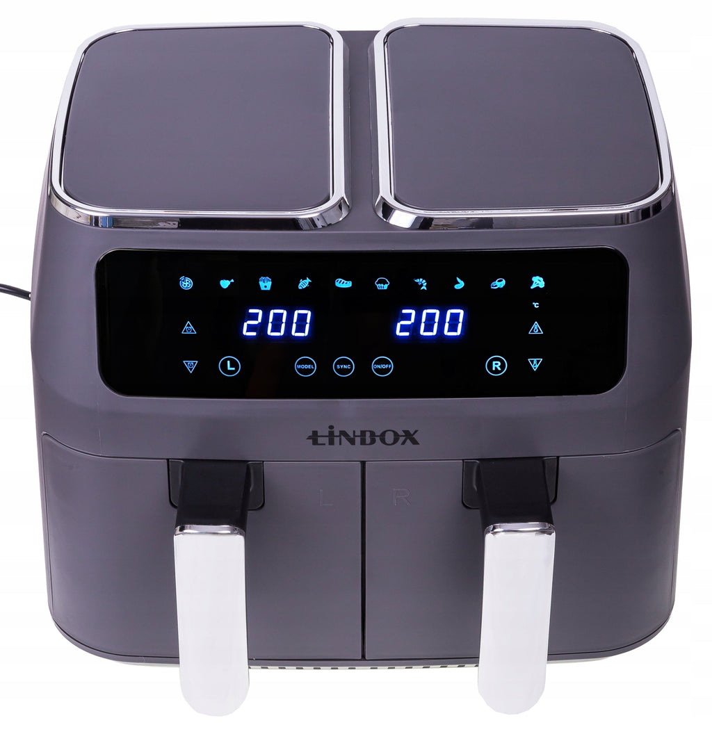 Karšto oro gruzdintuvė 8 l Linbox AIR FRYER 4/4