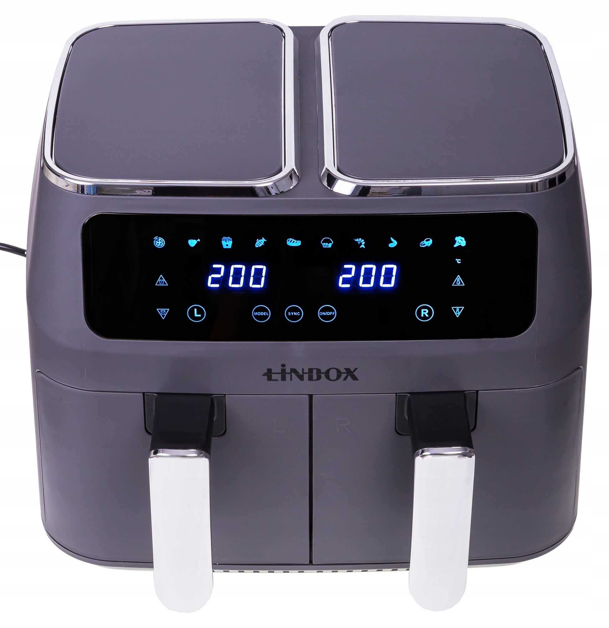 Karšto oro gruzdintuvė 8 l Linbox AIR FRYER 4/4