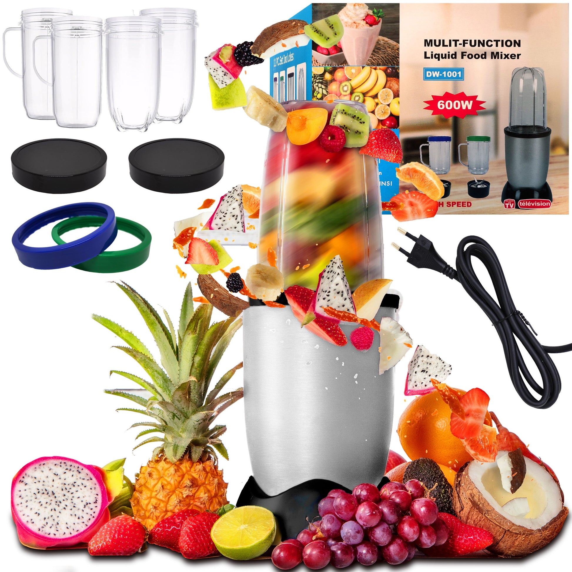 Blenderis - smulkintuvas Retoo Cup Blender E606