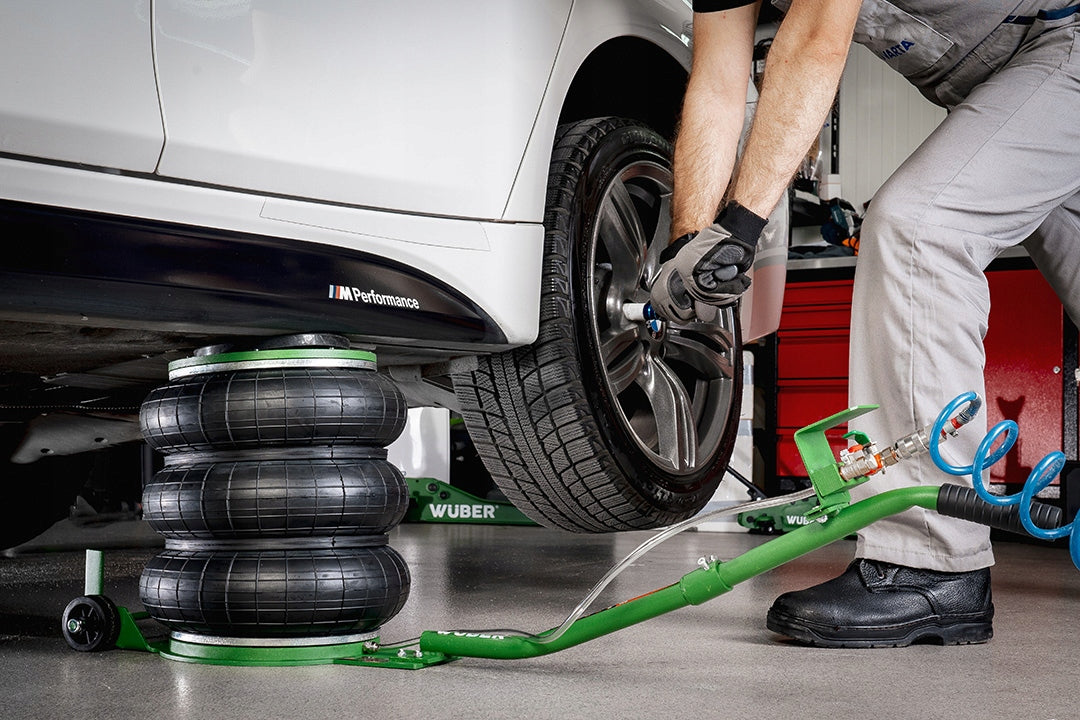 Pneumatinis keltuvas automobilių, sunkvežimių keltuvas WUBER 6T