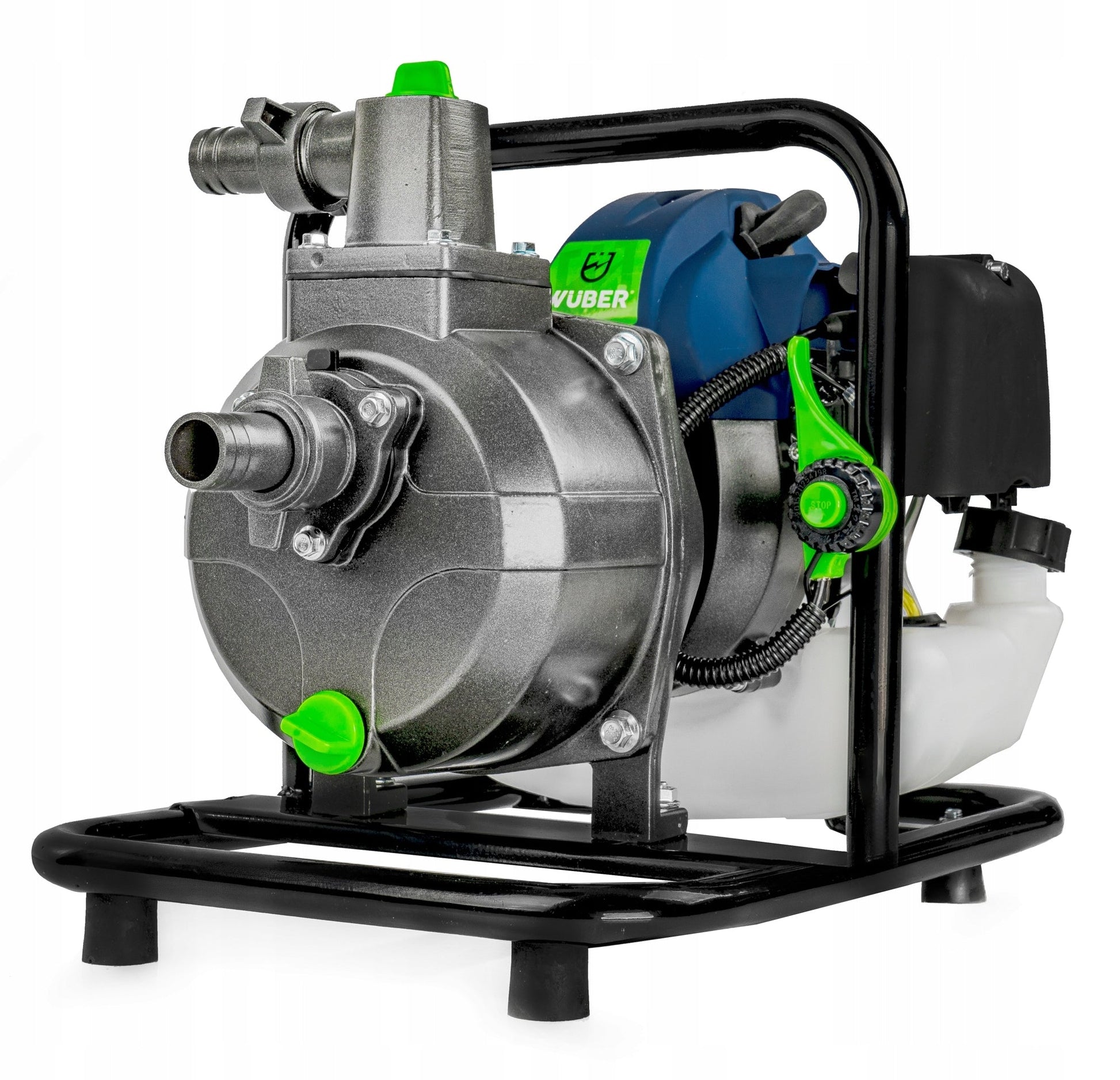 WUBER 1" Benzininis Motosiurblys – 5.2 AG, 18 000 l/h, su priedais ir alyva