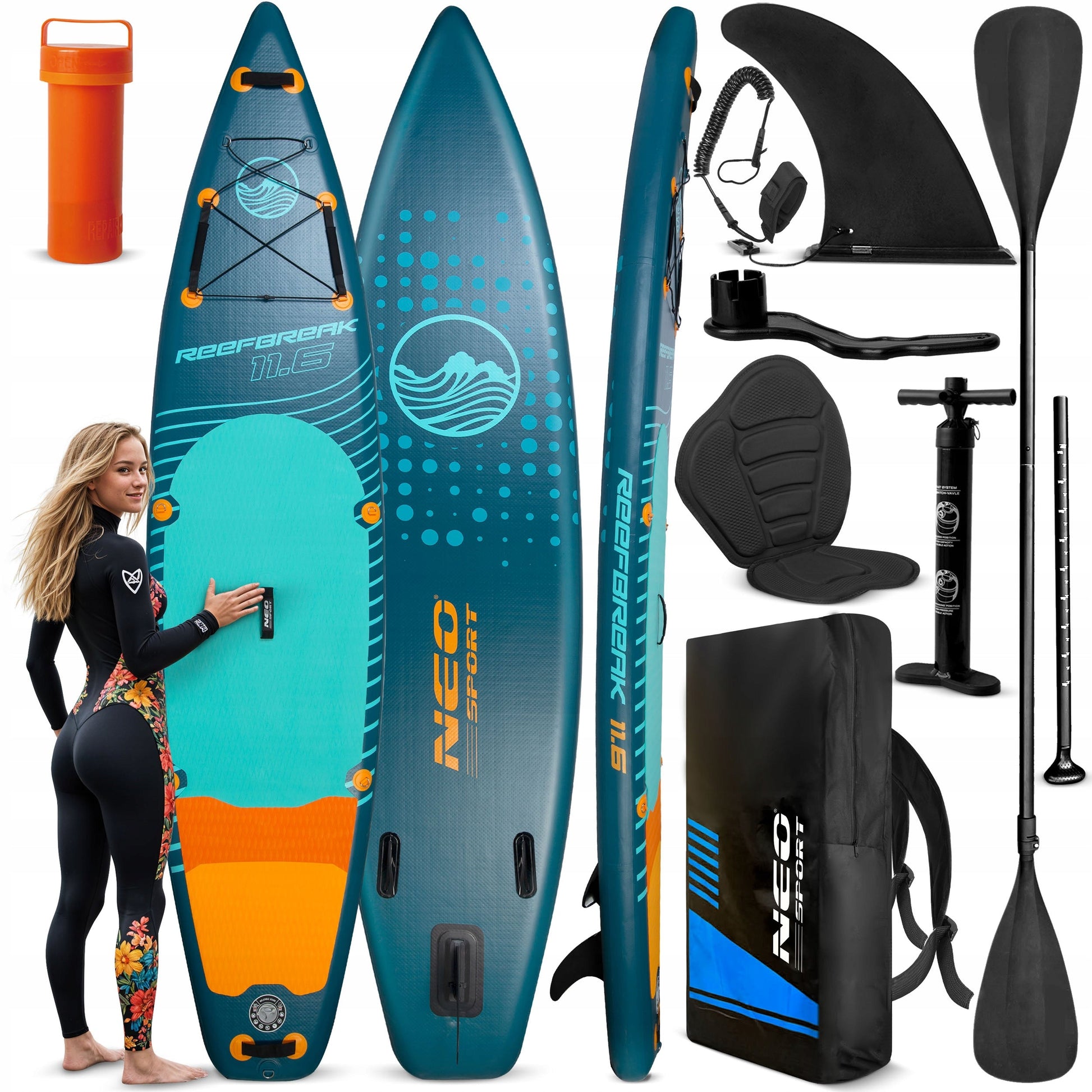 SUP lenta - irklentė Reefbreak 350cm