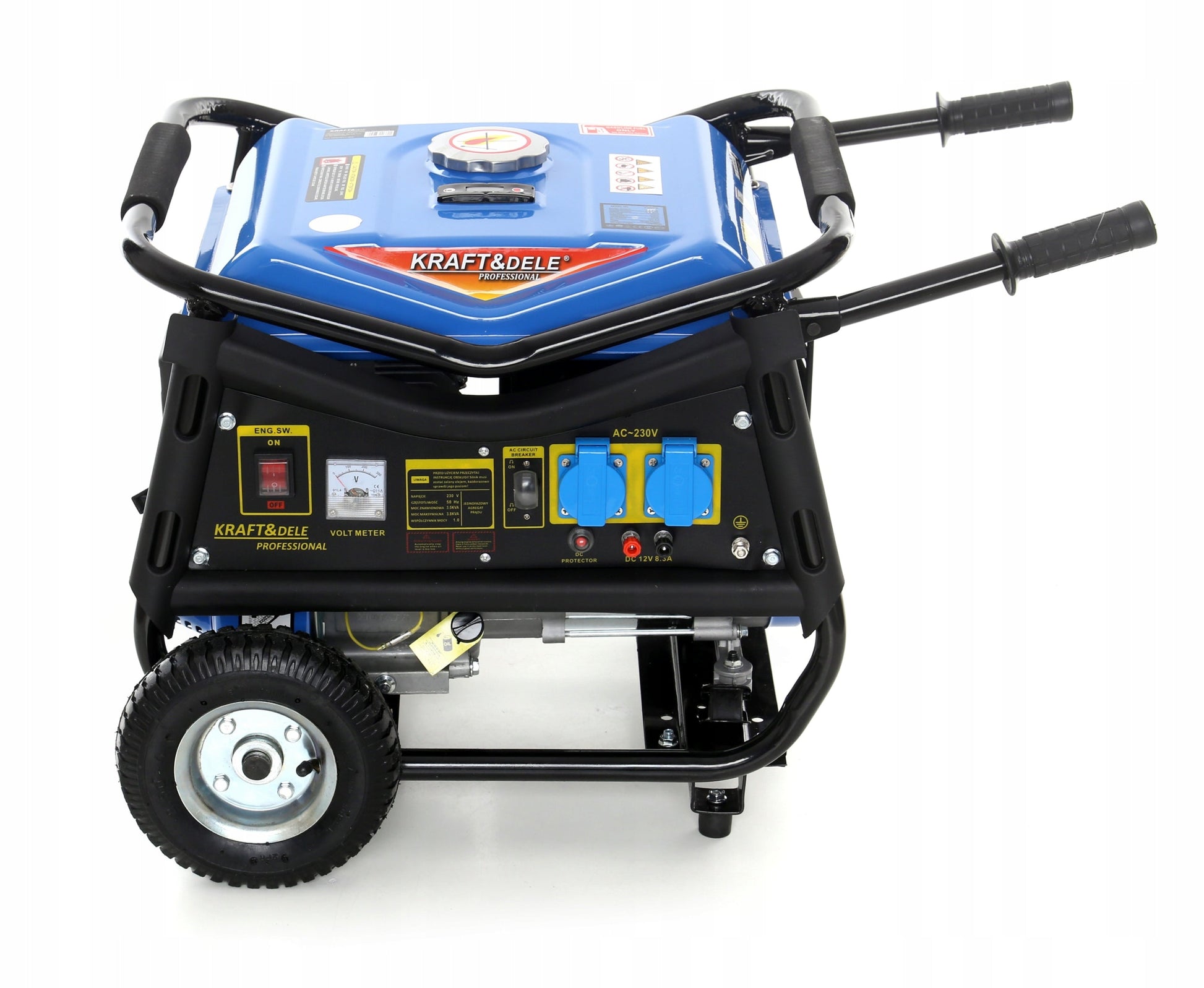 Vienfazis generatorius KRAFT&DELE KD142 – 3000W su ratais