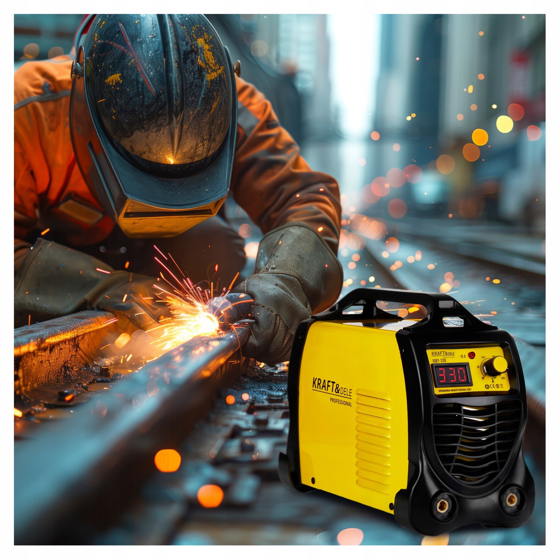 Inverterinis suvirinimo aparatas IGBT Kraft&Dele KD1855 | 330A MMA