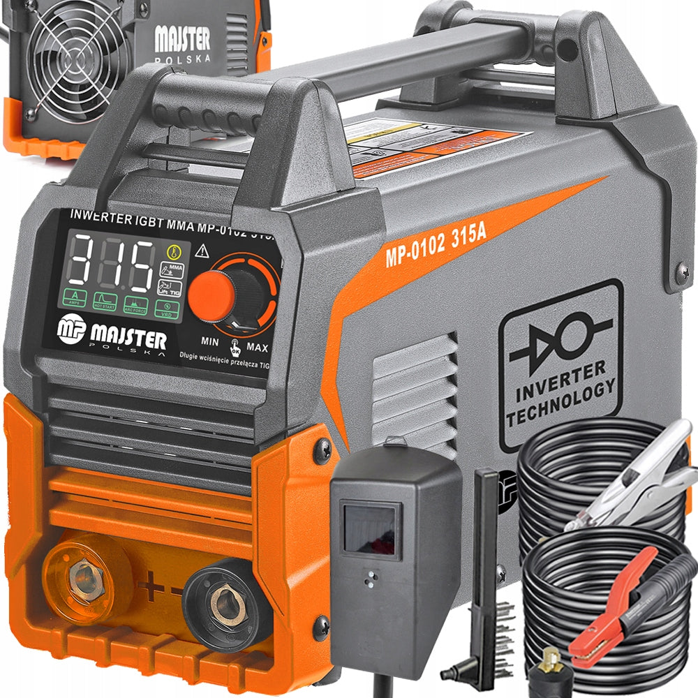 Inverterinis Suvirinimo Aparatas MMA TIG 315A Majster MP-0102 (2025 m. modelis)