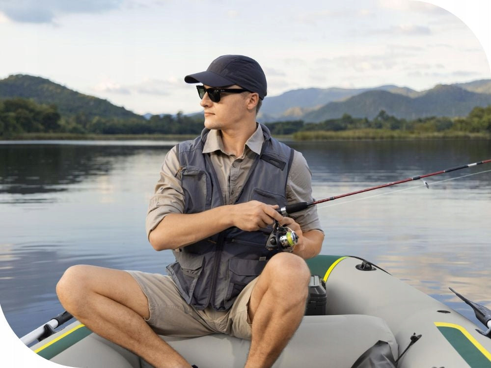Pripučiama valtis - keturių vietų Bestway Ranger Elite X4 Raft Set 320cm