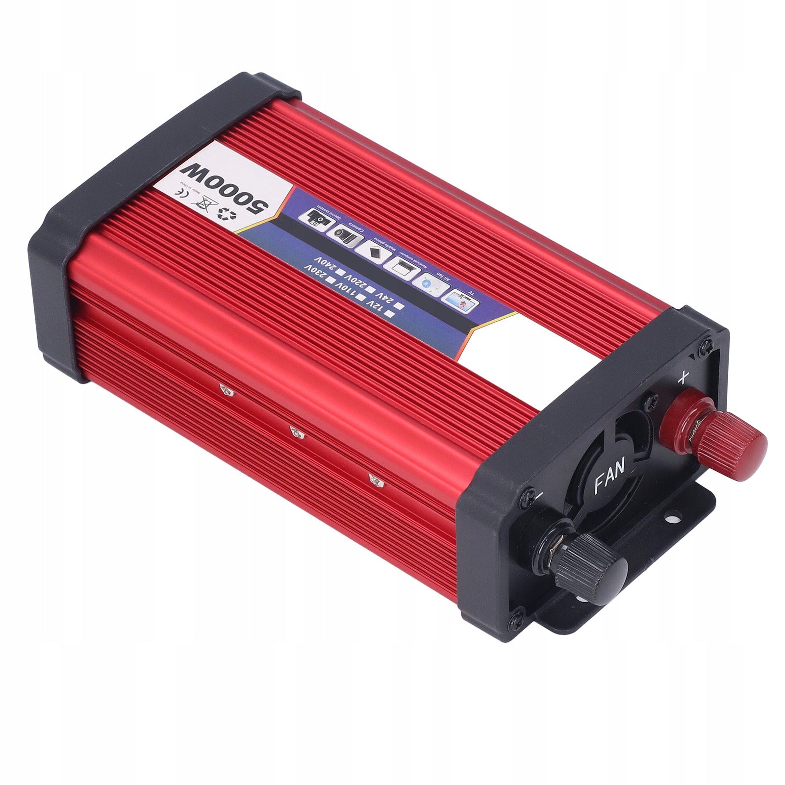 Automobilinis įtampos keitiklis 12V - 220V, 5000W