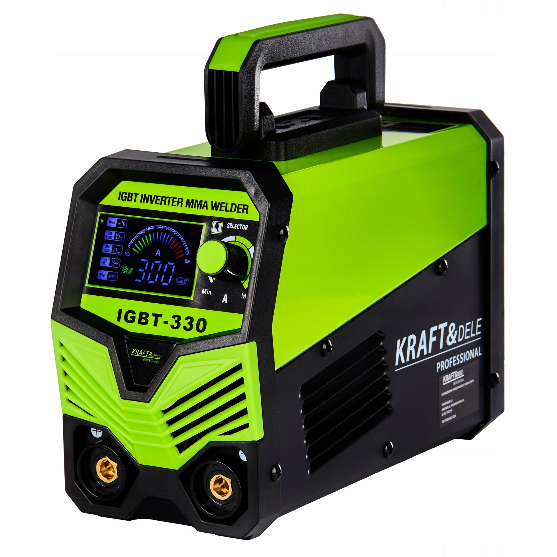MMA IGBT LIFT TIG LCD 4in1 20-330A Kraft&Dele Inverterinis suvirinimo aparatas