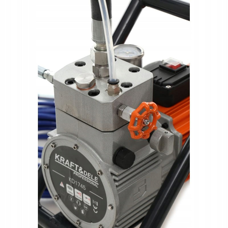 Hidrodinaminis dažymo agregatas Kraft&Dele 1500 W 225 Bar