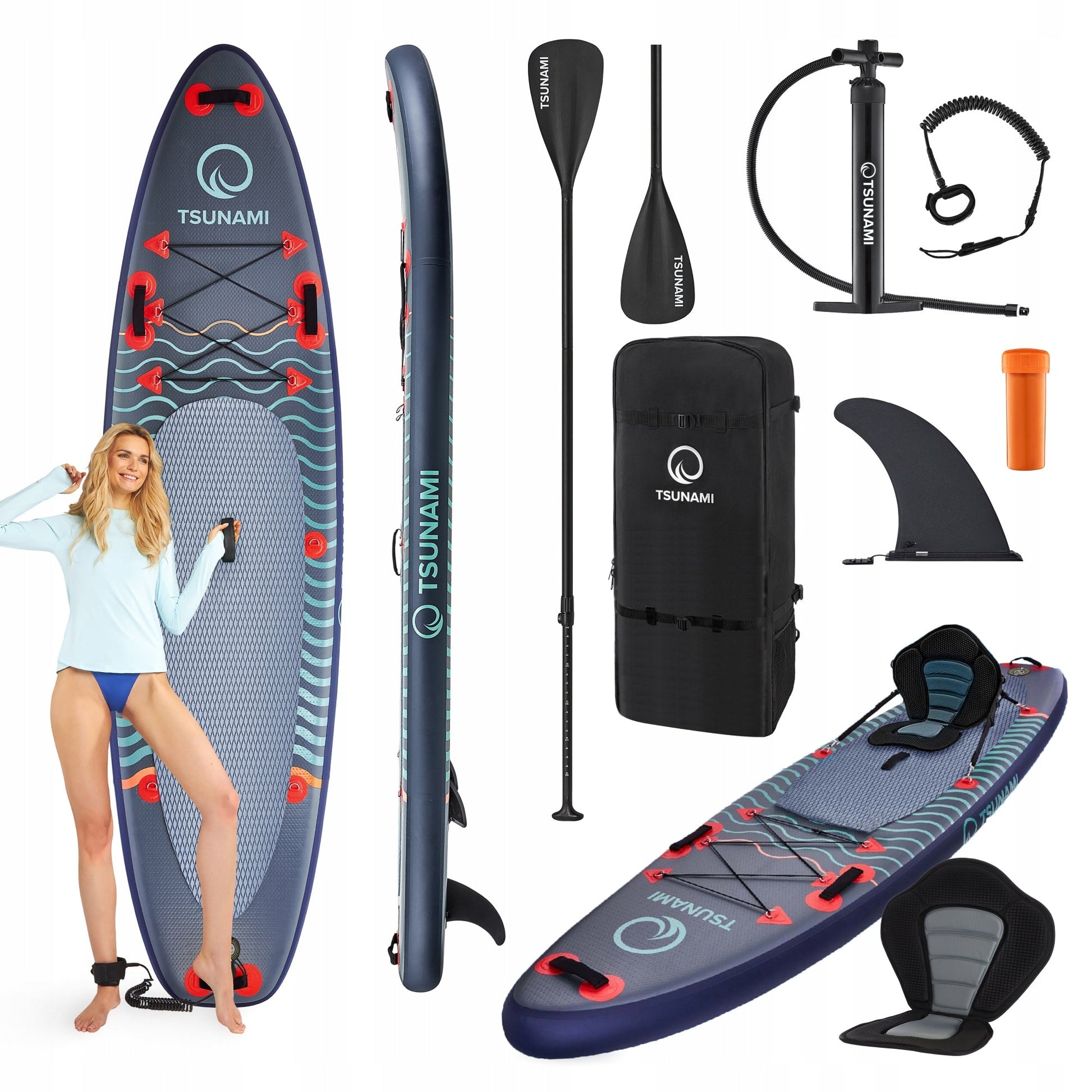 SUP lenta - irklentė Tsunami Wave SUP 350cm