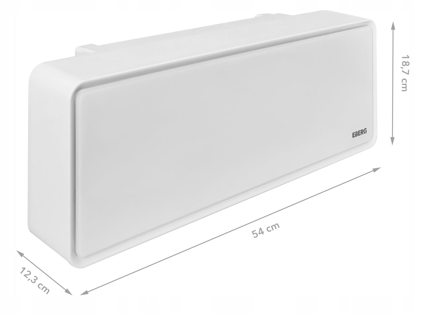 Elektrinė oro užuolaida + šildymas su WiFi ir pulteliu EBERG® Q4 2000W