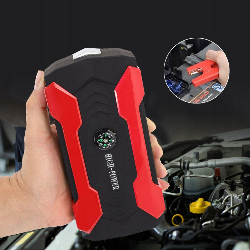 Automobilio starteris – galingas Jump Starter su Powerbank, žibintuvėliu Bedee J12