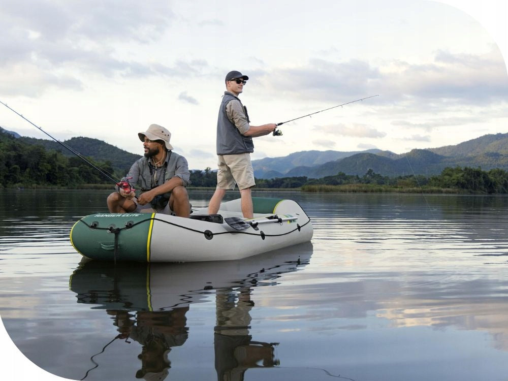 Pripučiama valtis - keturių vietų Bestway Ranger Elite X4 Raft Set 320cm