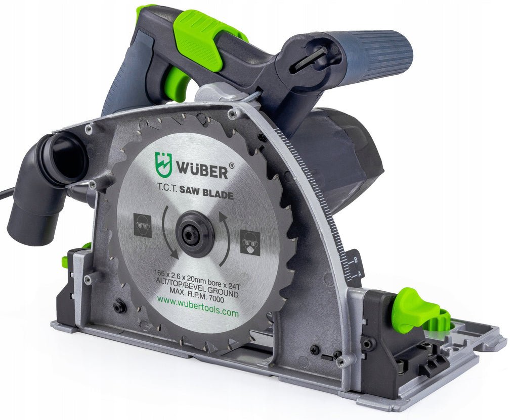 Diskinis pjūklas su kreipiančiomis ir disku – WUBER 2400W WR-PS-2400