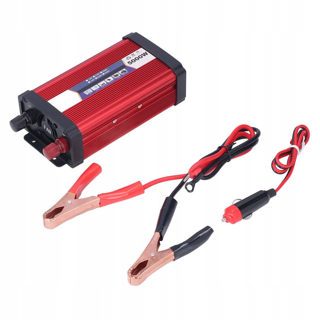 Automobilinis įtampos keitiklis 12V - 220V, 5000W