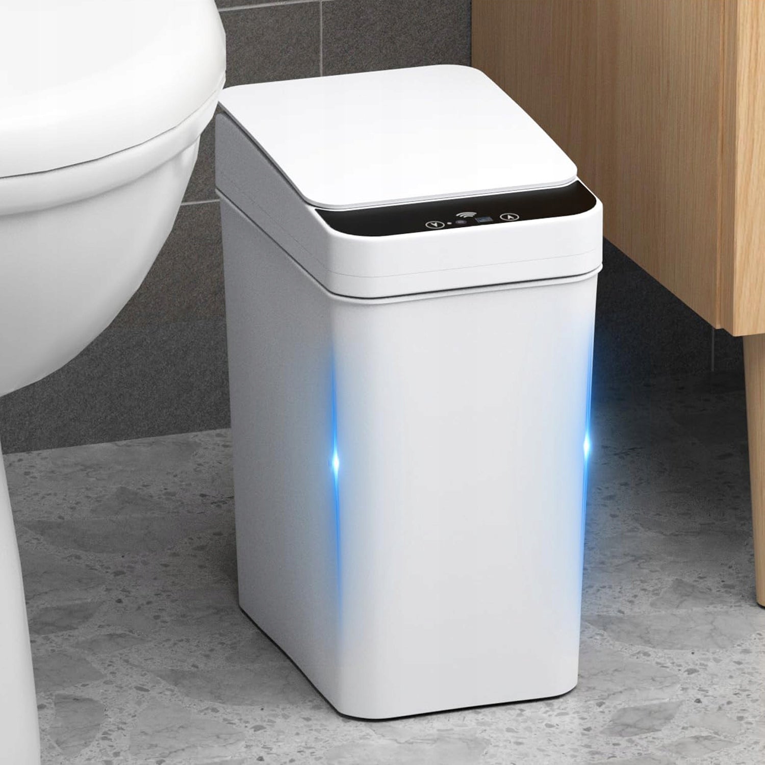 Šiukšliadėžė su automatiniu dangčiu – 12L