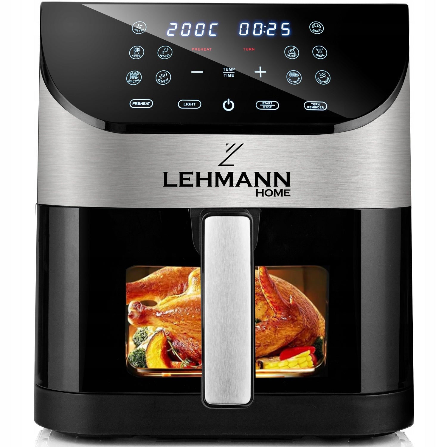 karšto oro gruzdintuvė 6l Lehmann Sante