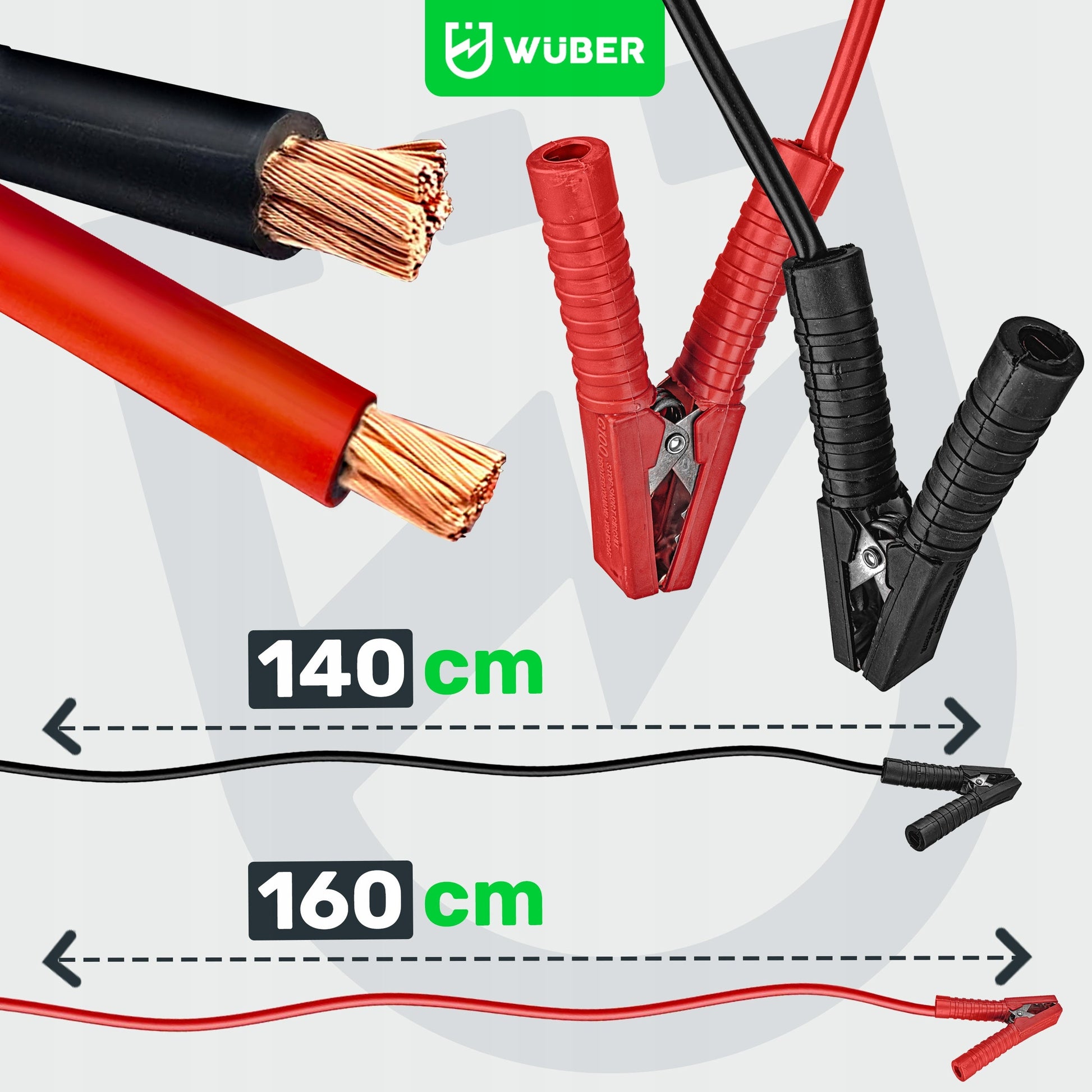 Universalus 12v/24v akumuliatoriaus įkroviklis su starteriu (400a) Wuber 42a
