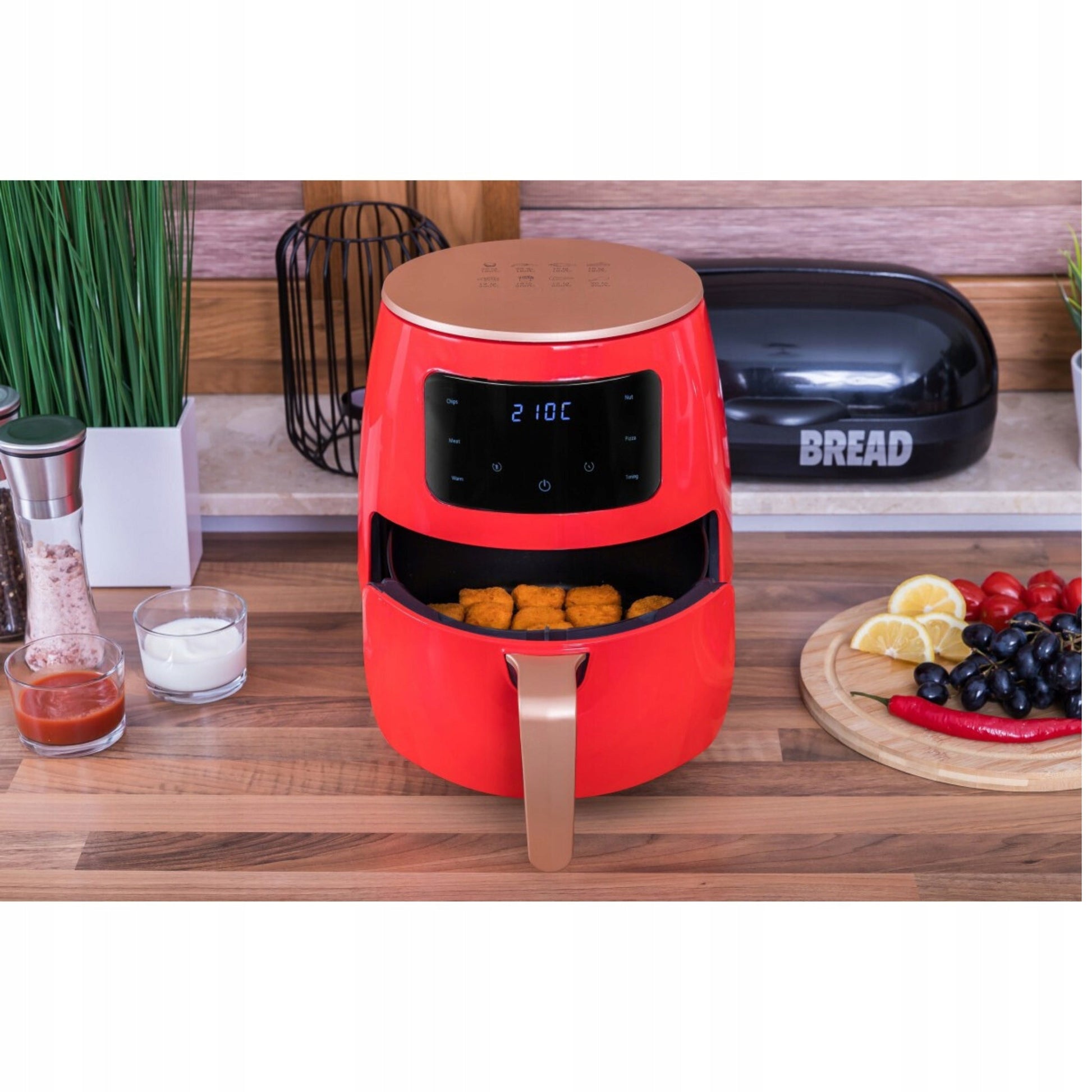 Karšto oro gruzdintuvė Zlaro Air Fryer Oil Free Air Fryer 4,5L 1400W