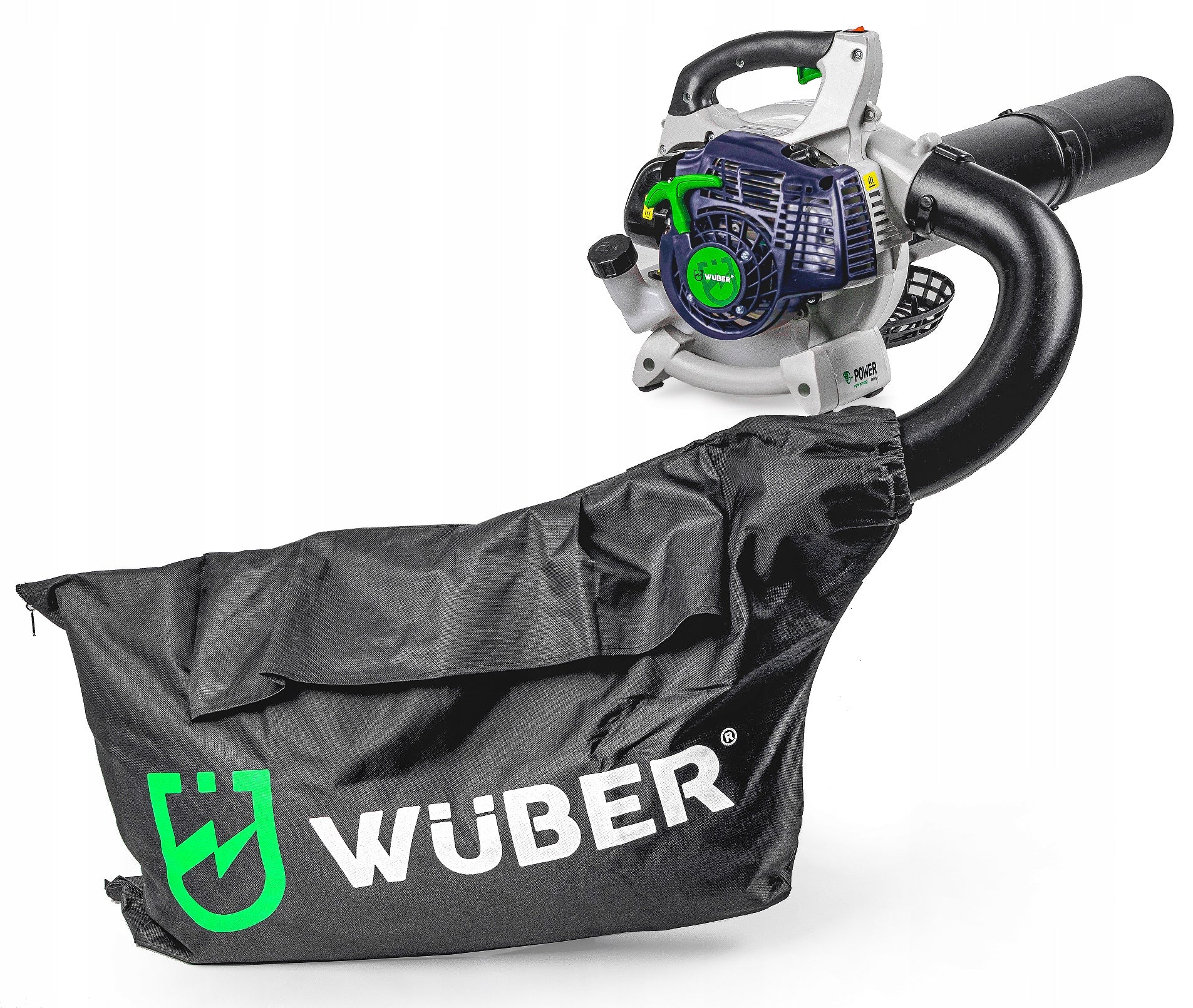 Benzininis lapų pūstuvas/trauktuvas WUBER 1600W su 50l krepšiu