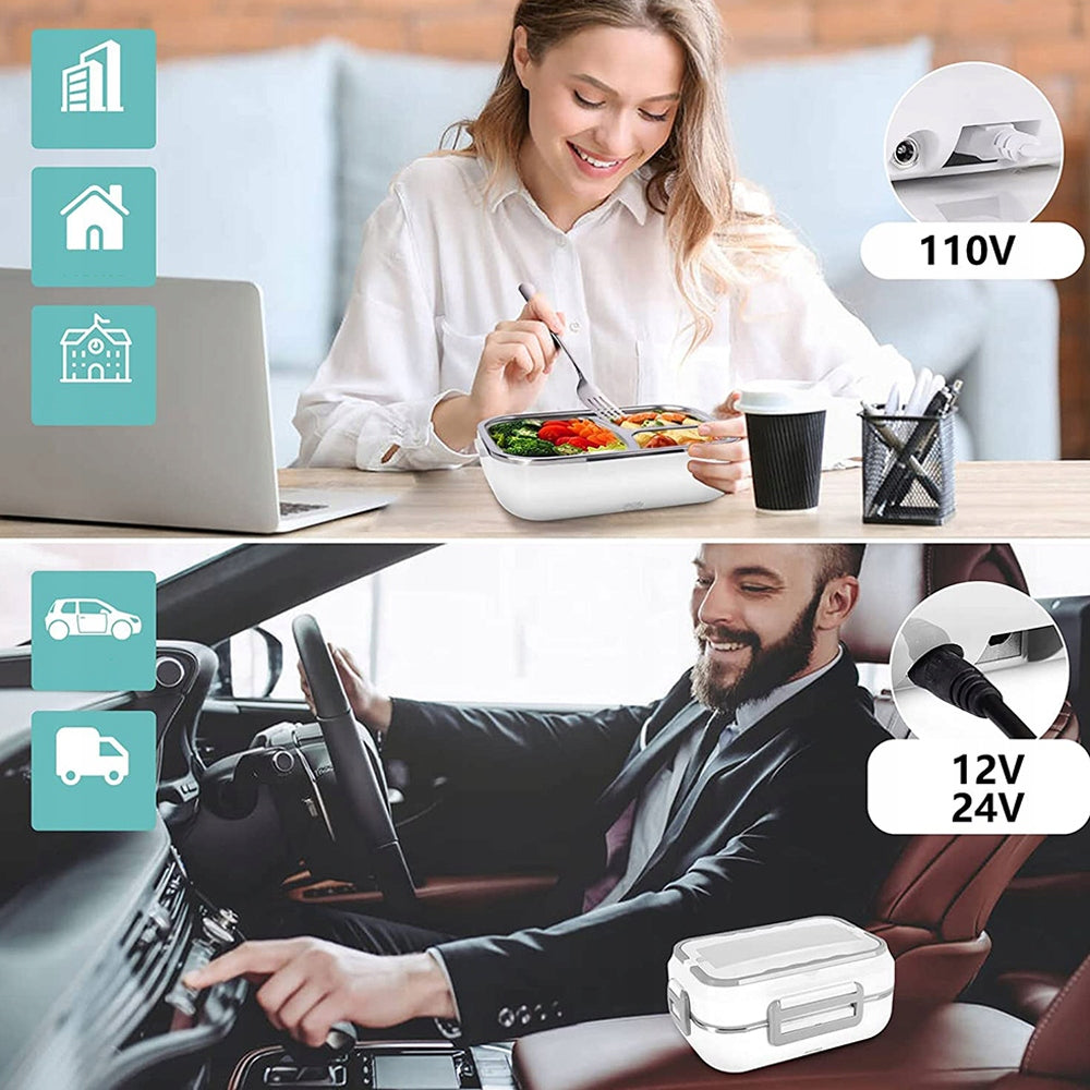 Elektrinis termosas – pietų dėžutė automobiliui ir namams